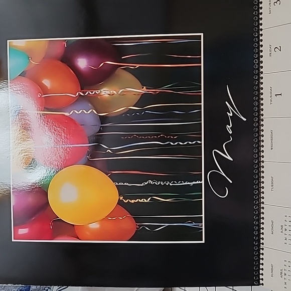 Vintage 1986 Hallmark Rainbows Calendar Preloved - Picture 6 of 10